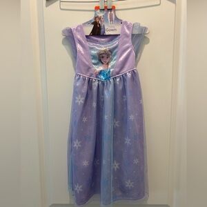 Frozen Flame Resistant Sleepwear Gown- 2T- New
